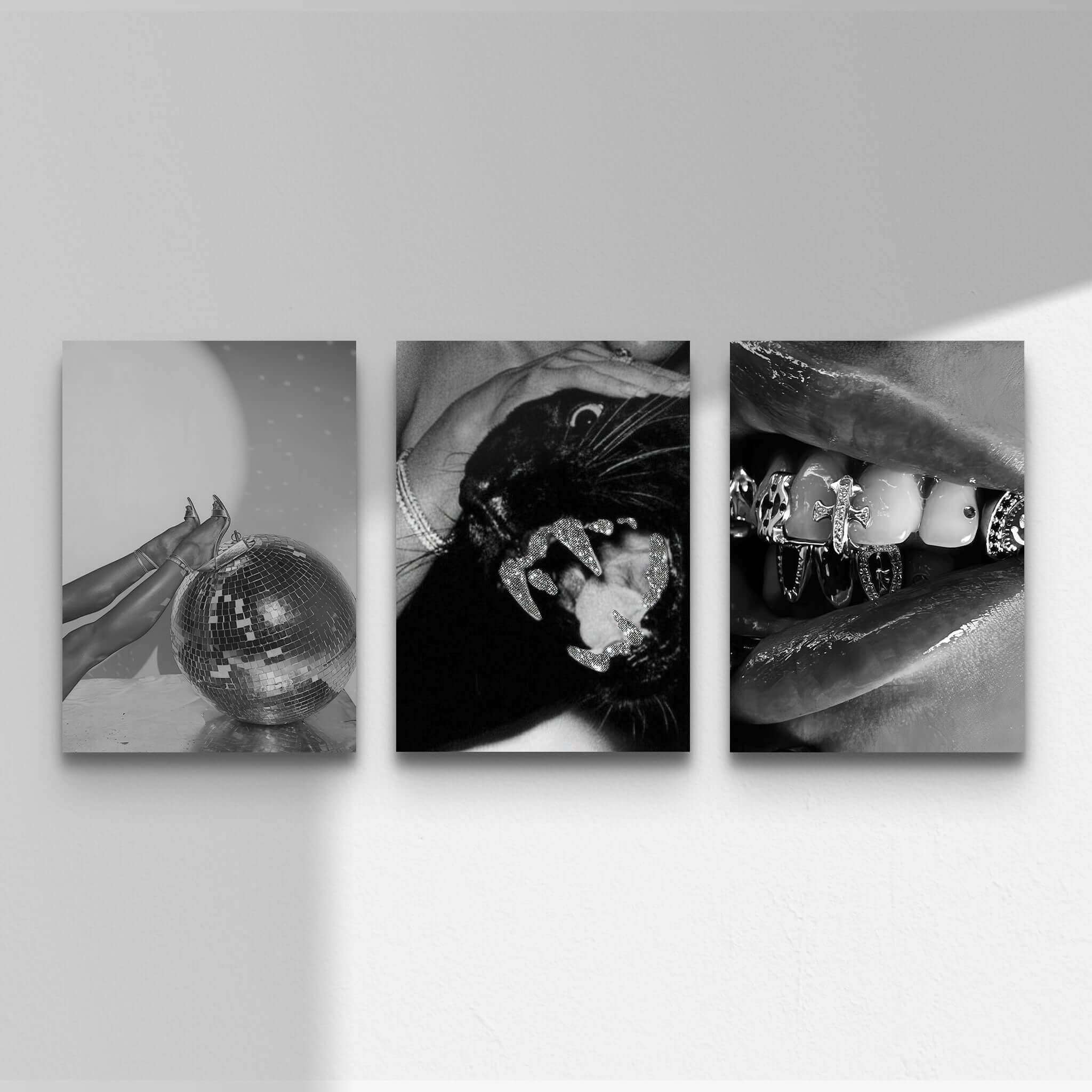 Trendy Fashion Wall Art Set of 3 - Haus of Prints
