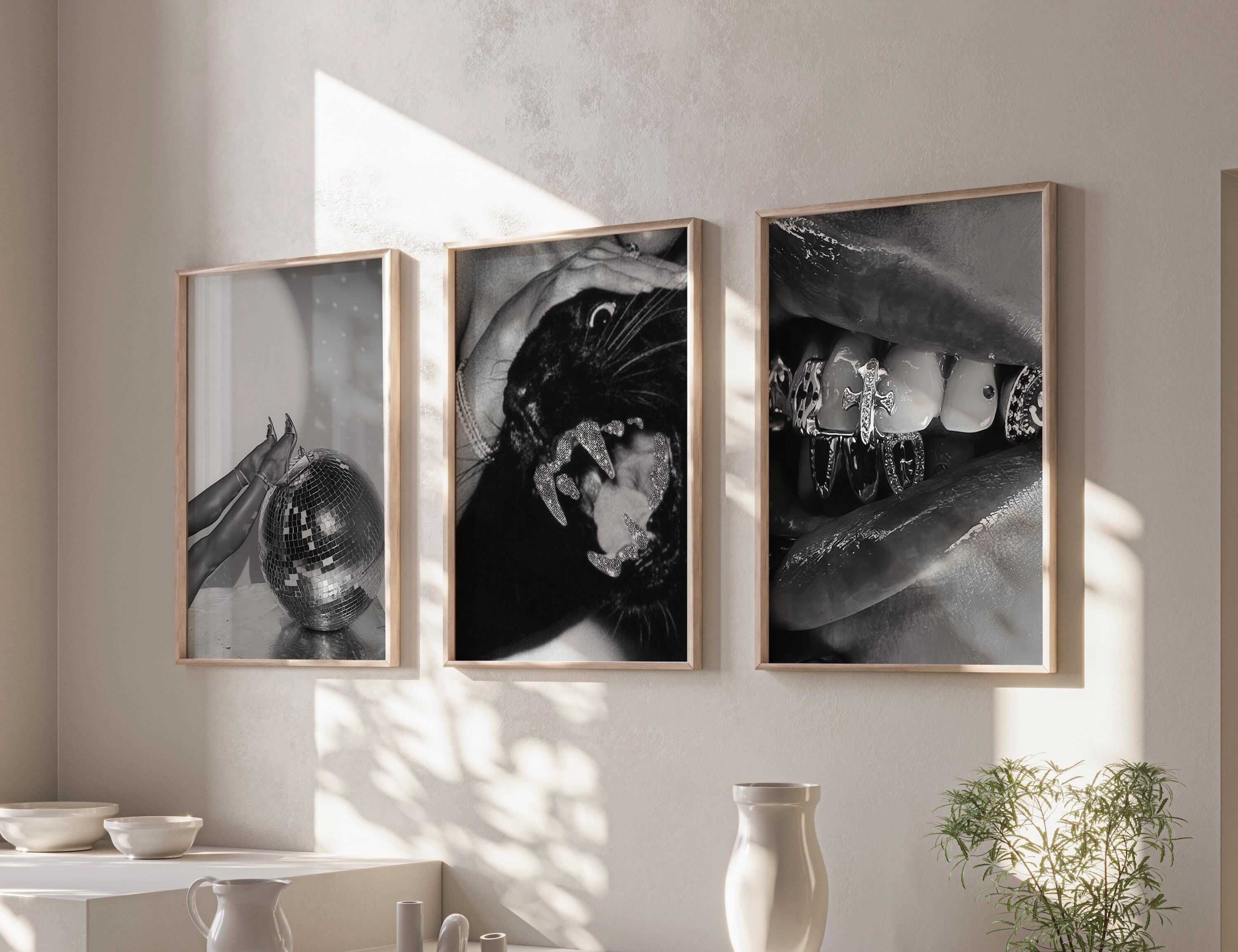 Set of 3 Chic Fashion Digital Download - Haus of Prints