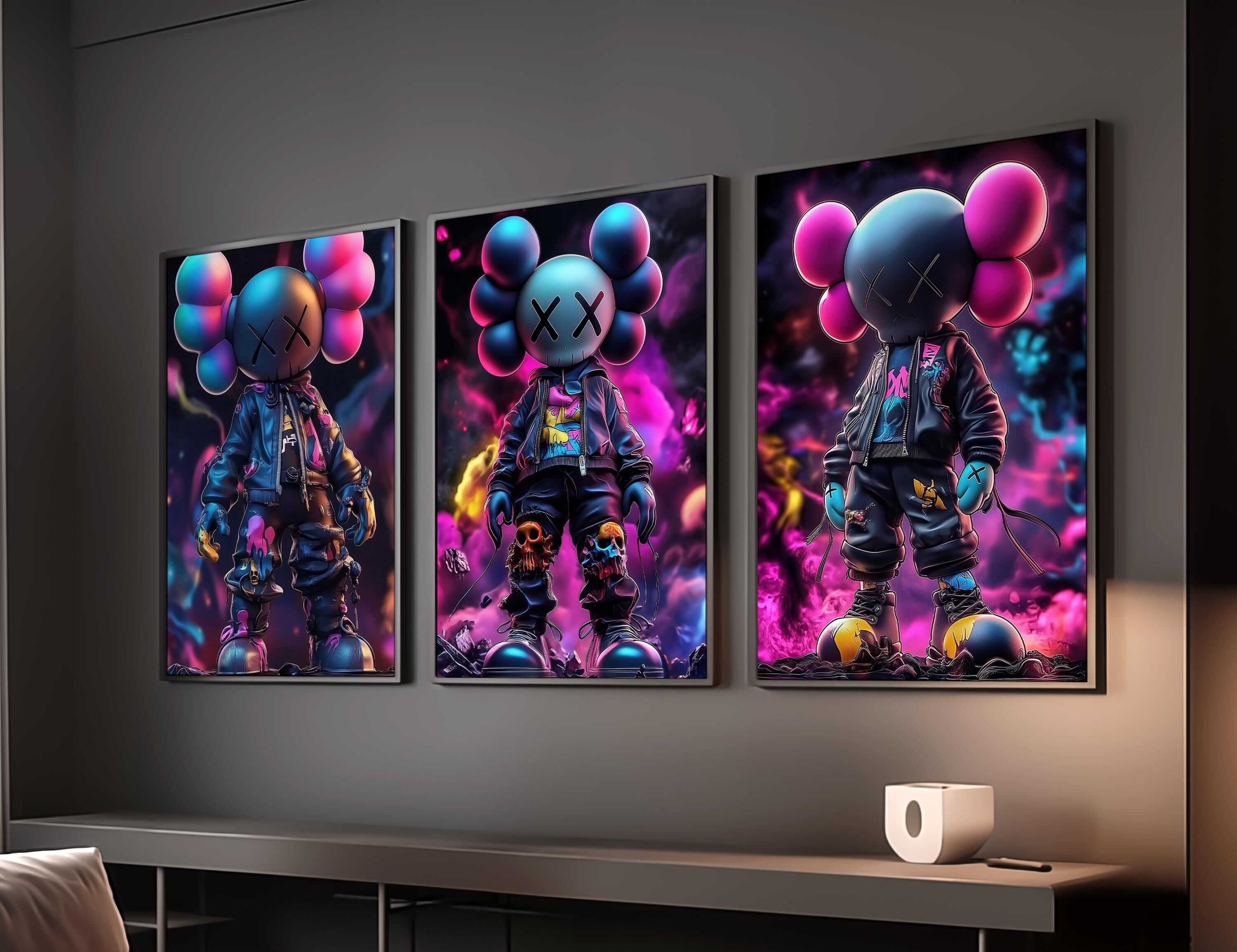 Set of 3 Teen Room Gaming Posters - Haus of Prints