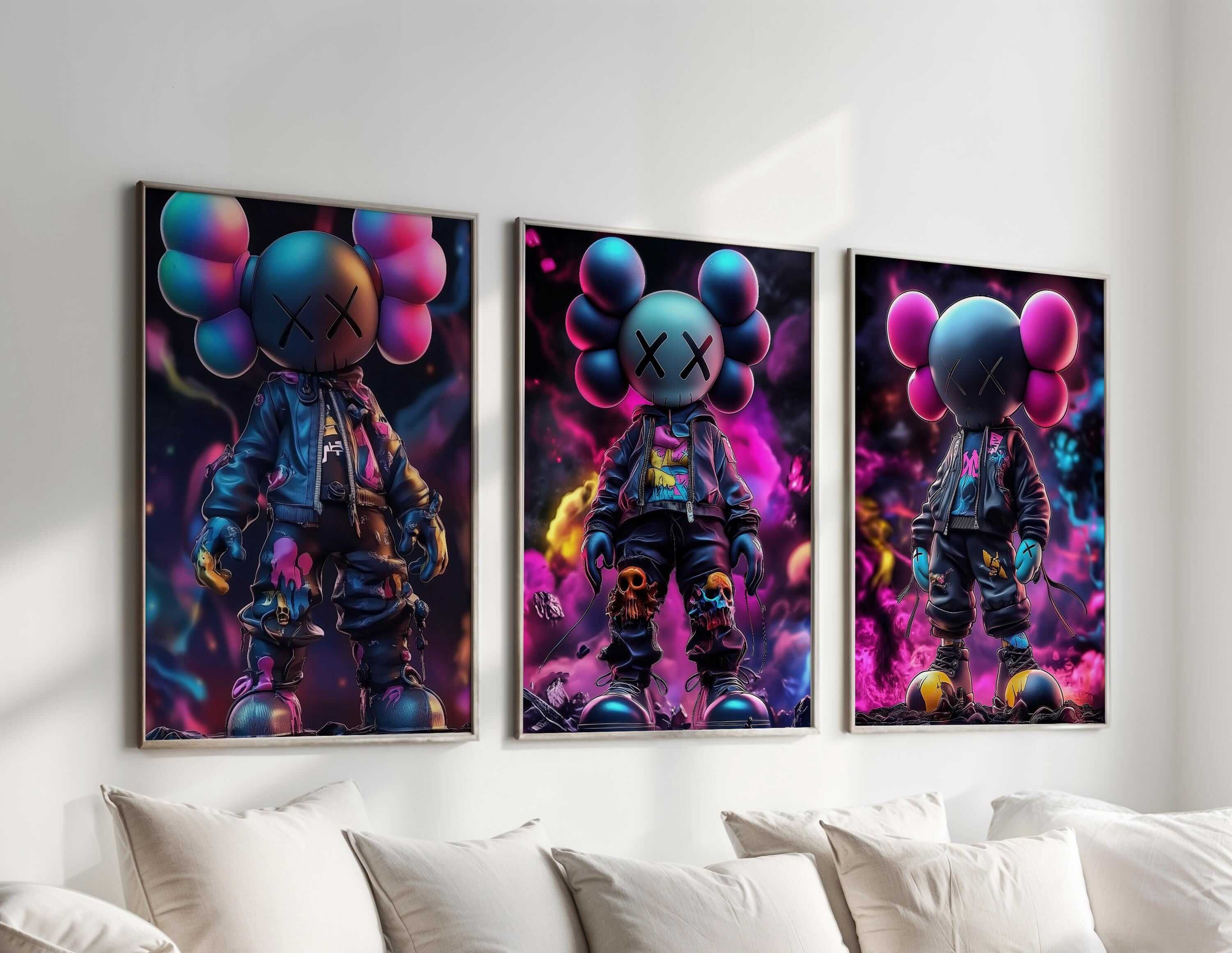 Set of 3 Teen Room Gaming Posters - Haus of Prints