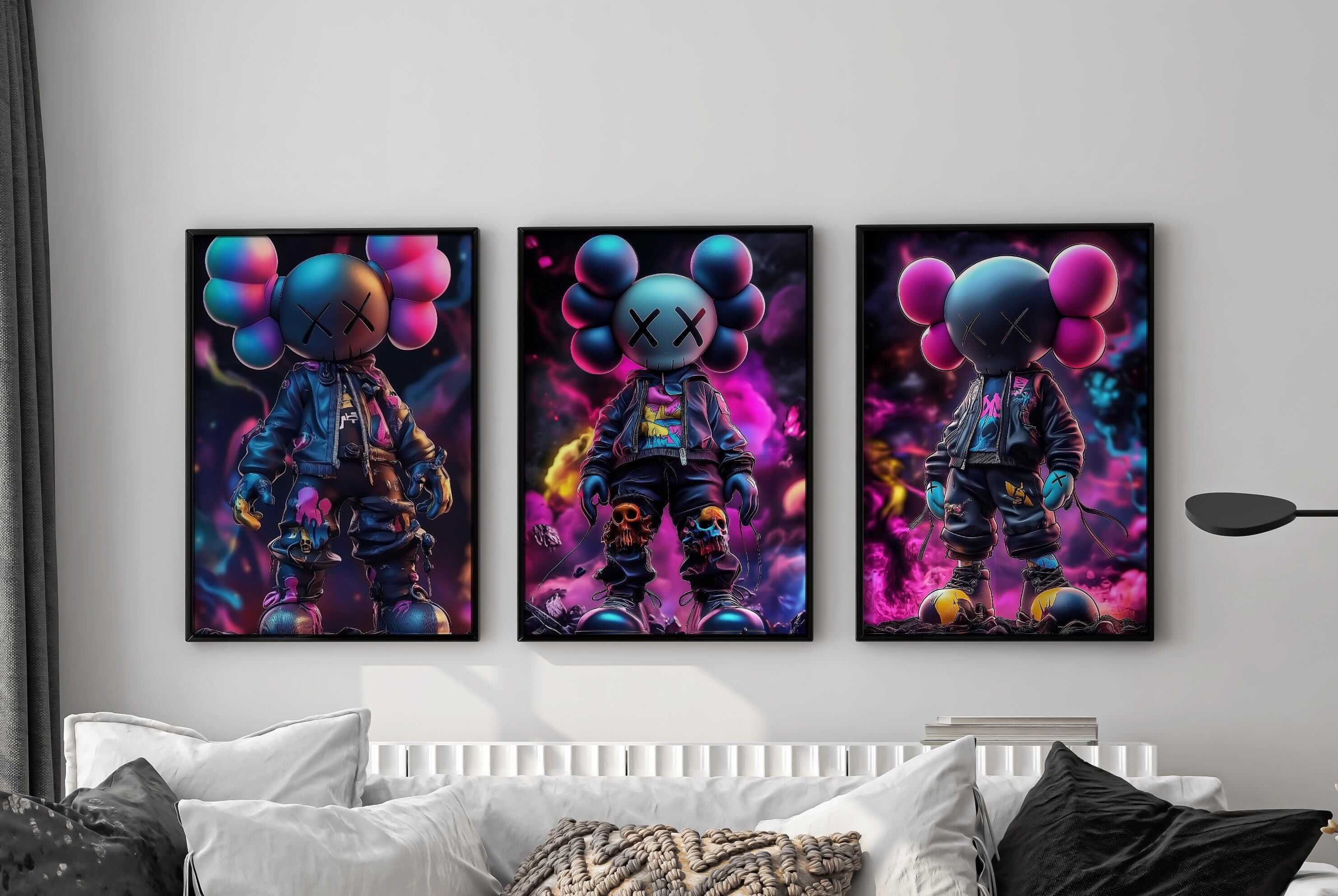 Set of 3 Teen Room Gaming Posters - Haus of Prints
