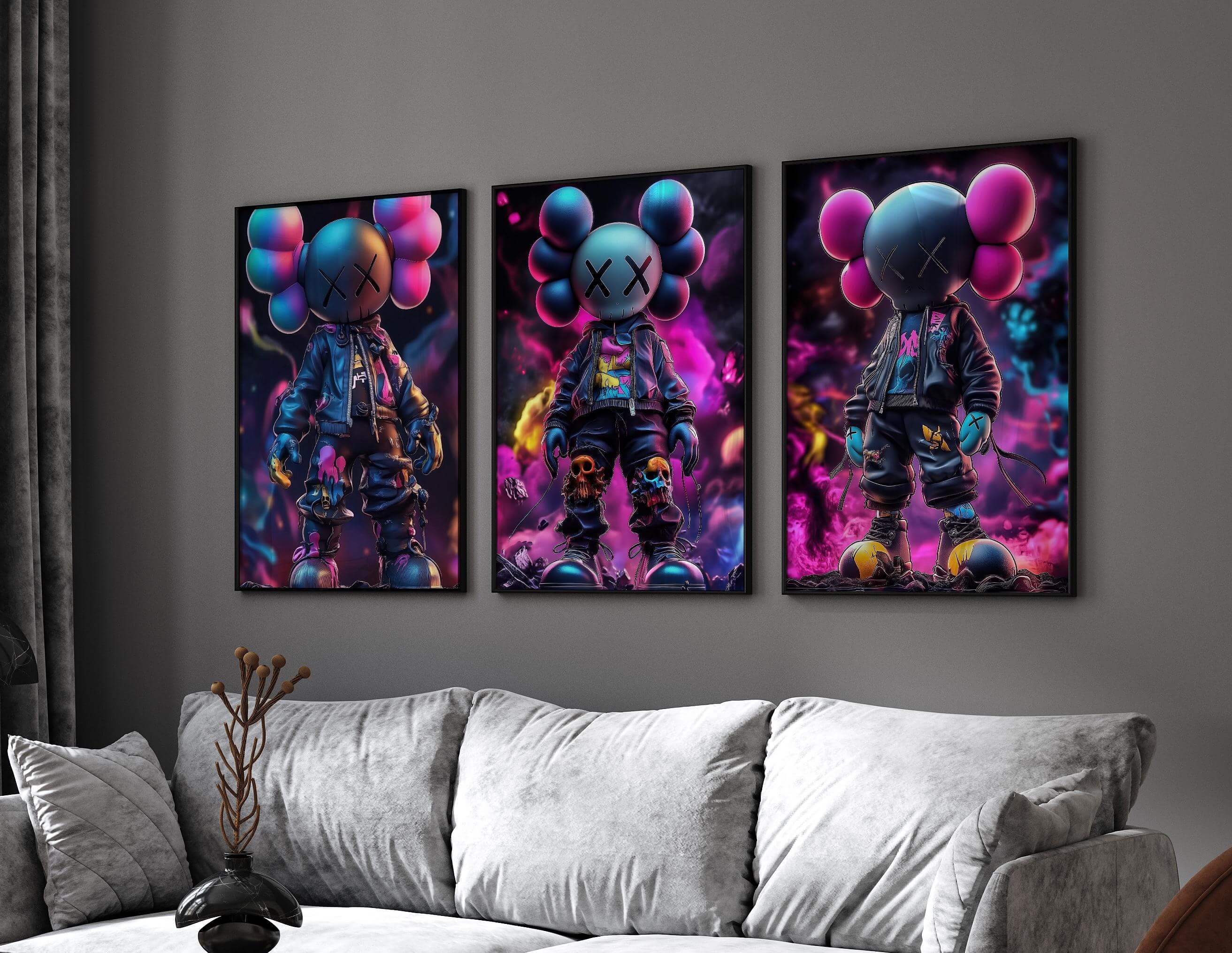 Set of 3 Teen Room Gaming Posters - Haus of Prints