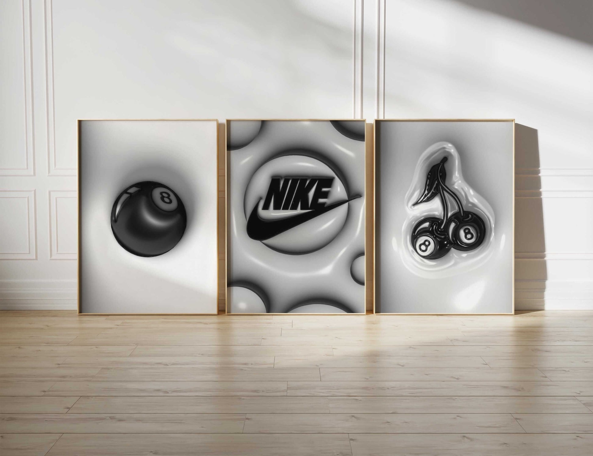 Set of 6 Trendy Urban Wall Art - Haus of Prints