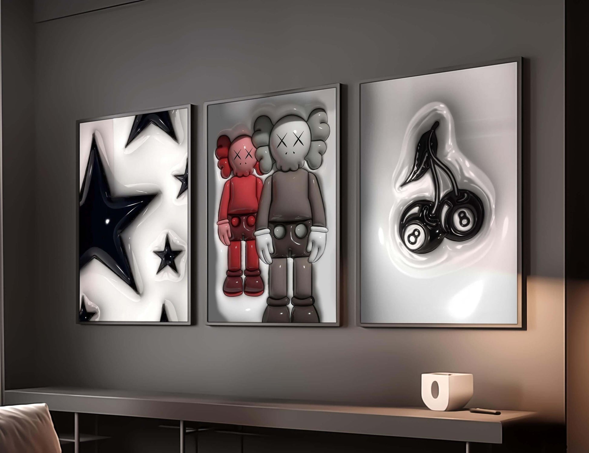 Set of 6 Trendy Urban Wall Art - Haus of Prints