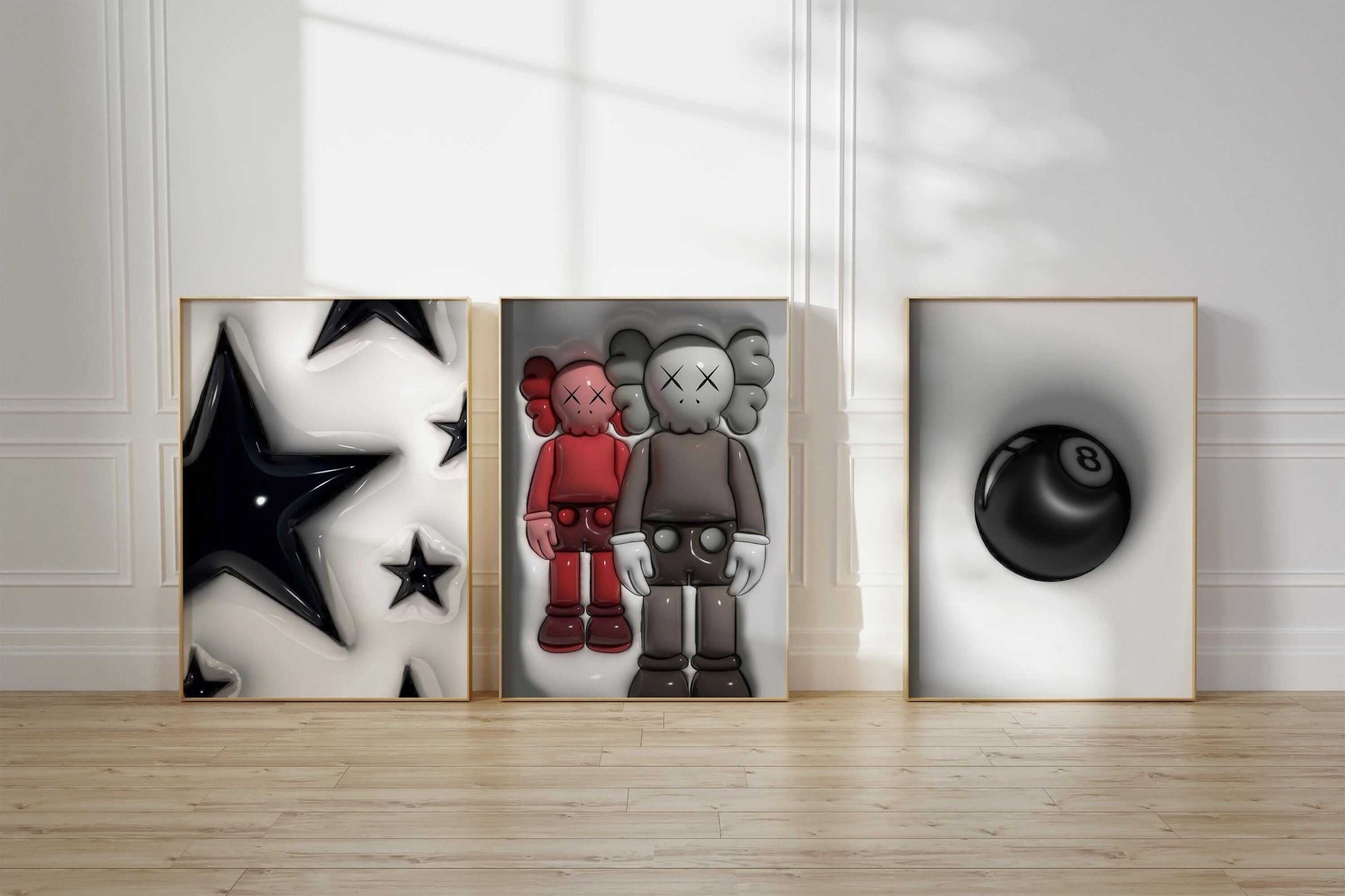 Set of 6 Trendy Urban Wall Art - Haus of Prints