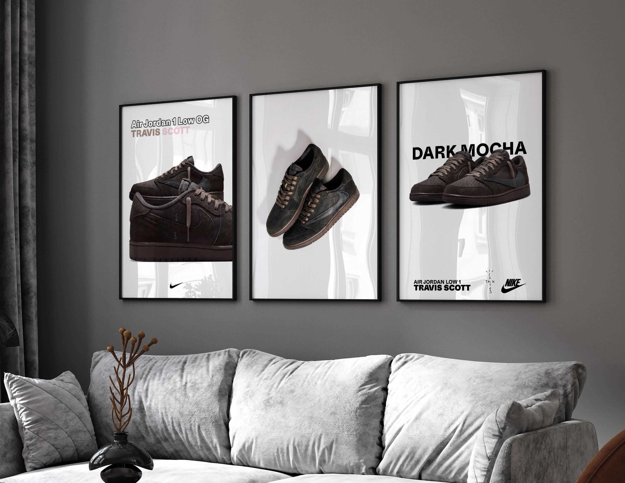 Sneaker Poster Set of 3 Digital Downloads - Haus of Prints