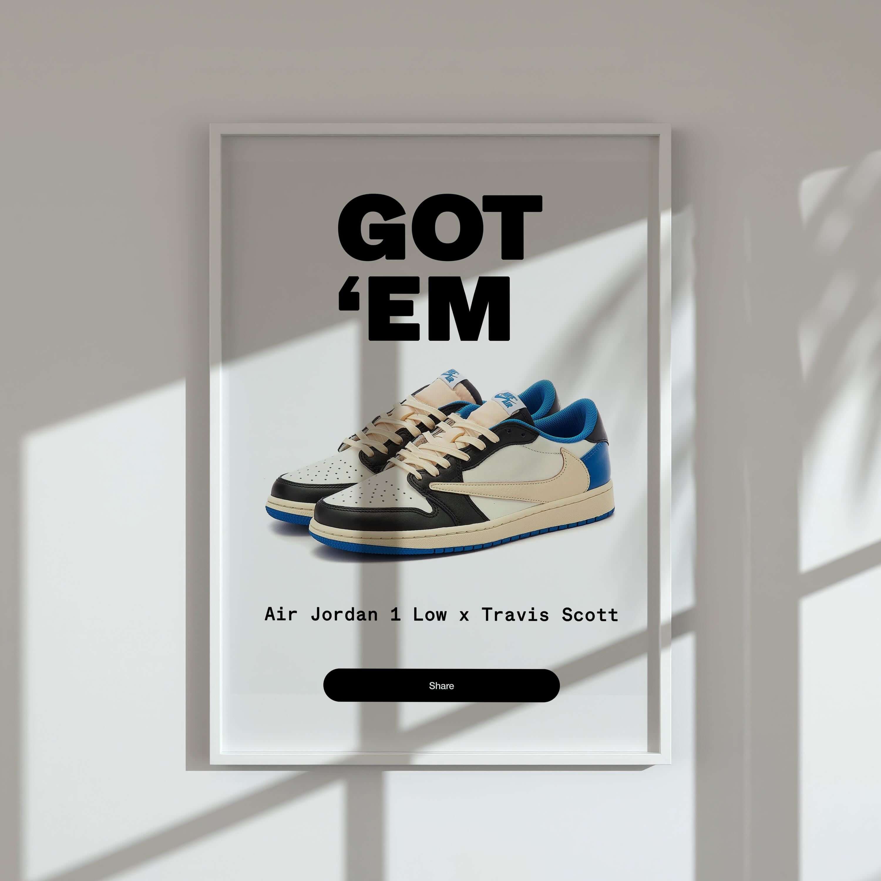 Sneaker Printable Wall Art Set of 3 - Haus of Prints