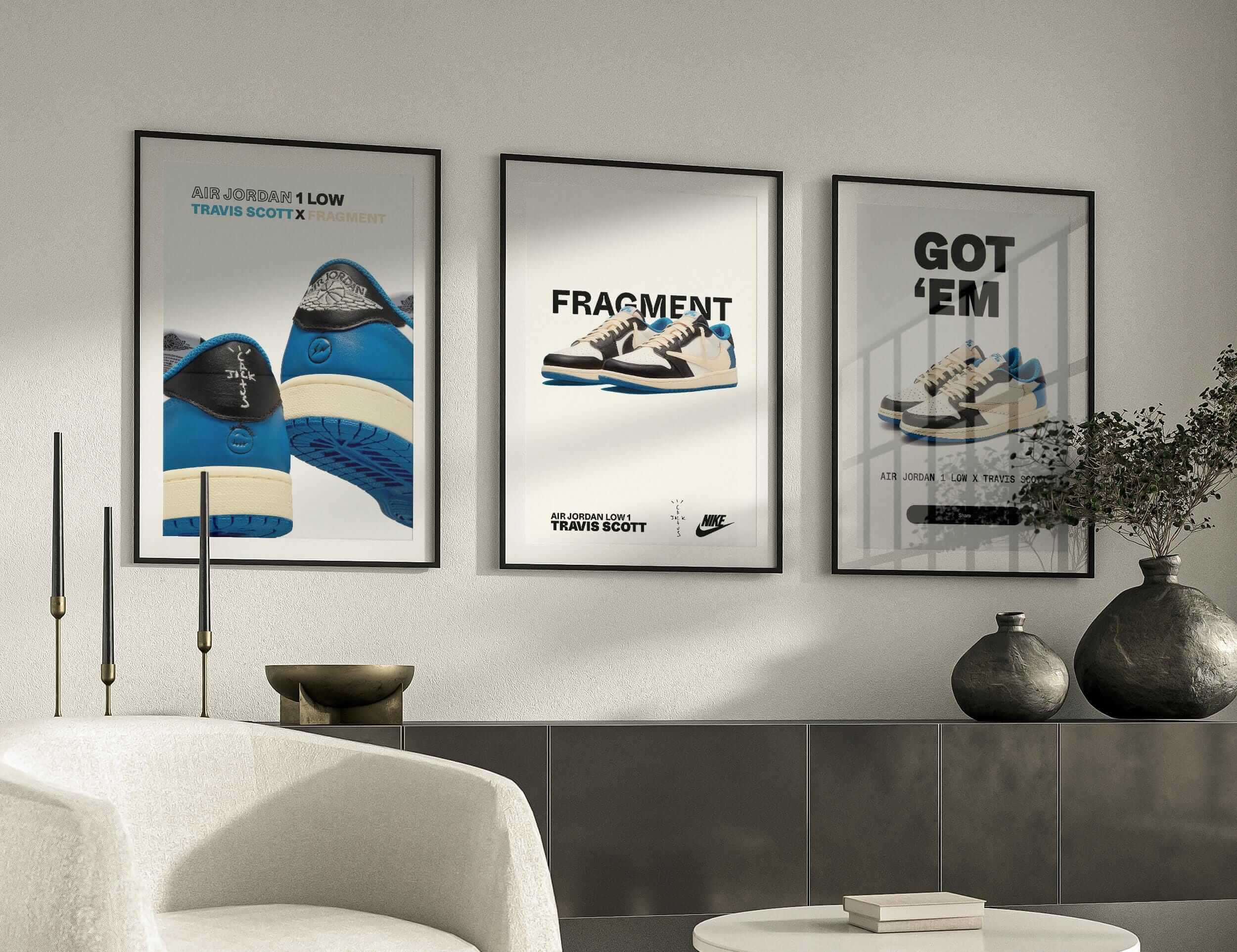 Sneakerhead Printable Poster Set of 3 - Haus of Prints