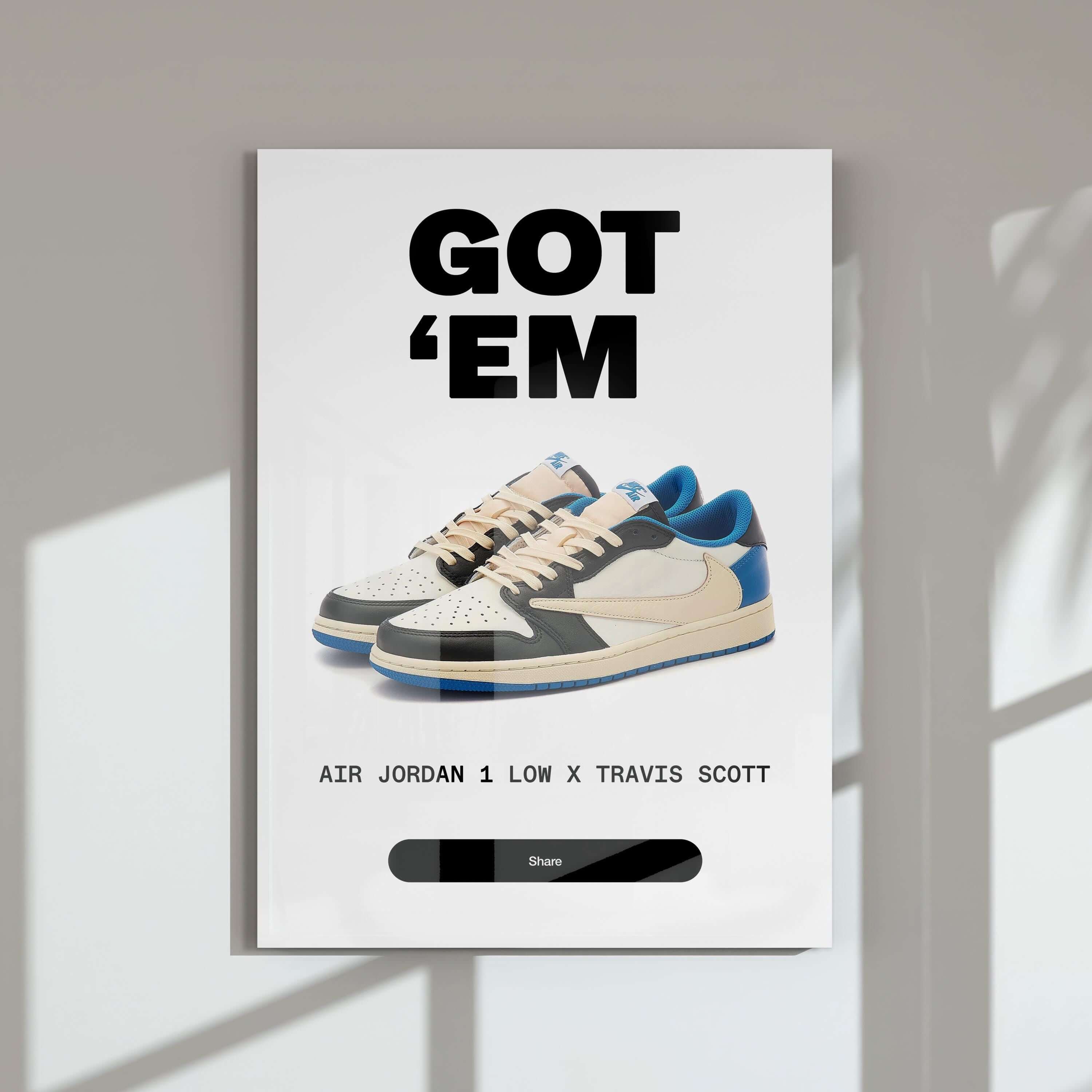 Sneakerhead Printable Poster Set of 3 - Haus of Prints