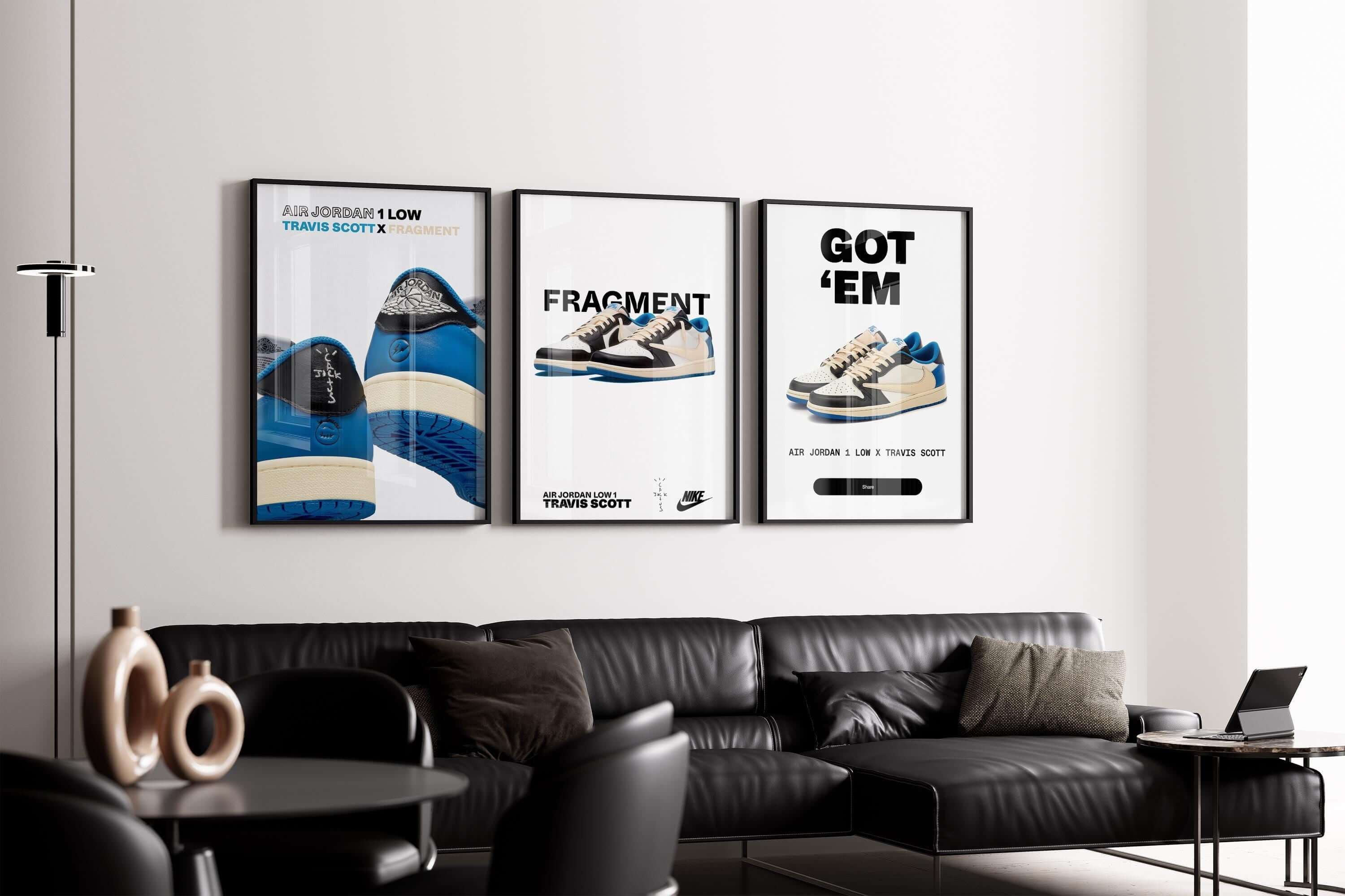 Sneakerhead Printable Poster Set of 3 - Haus of Prints