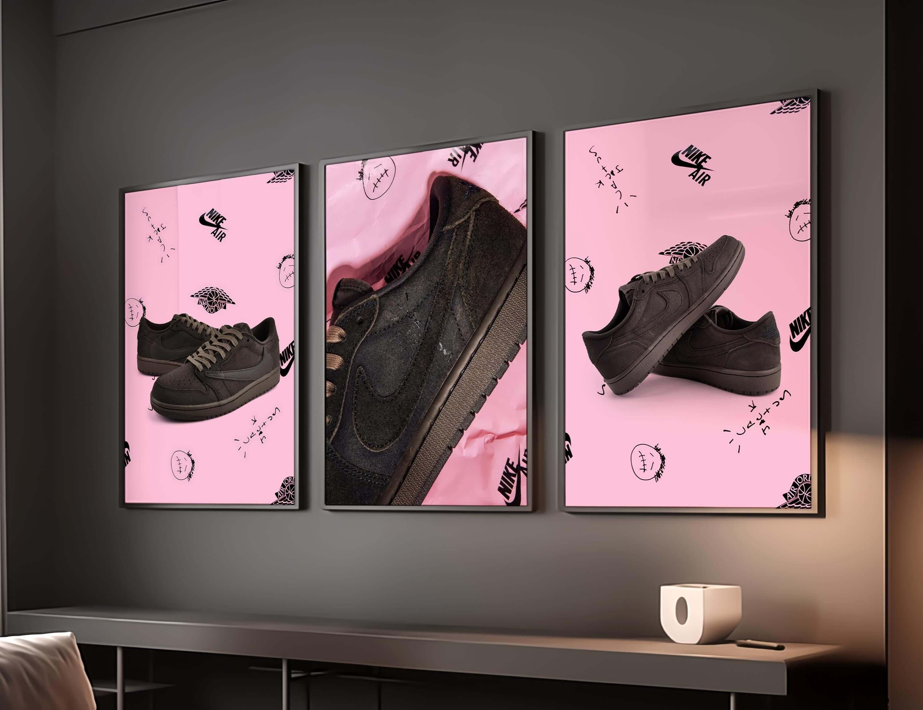 Sneakerhead Shoe Wall Art Set of 3 - Haus of Prints