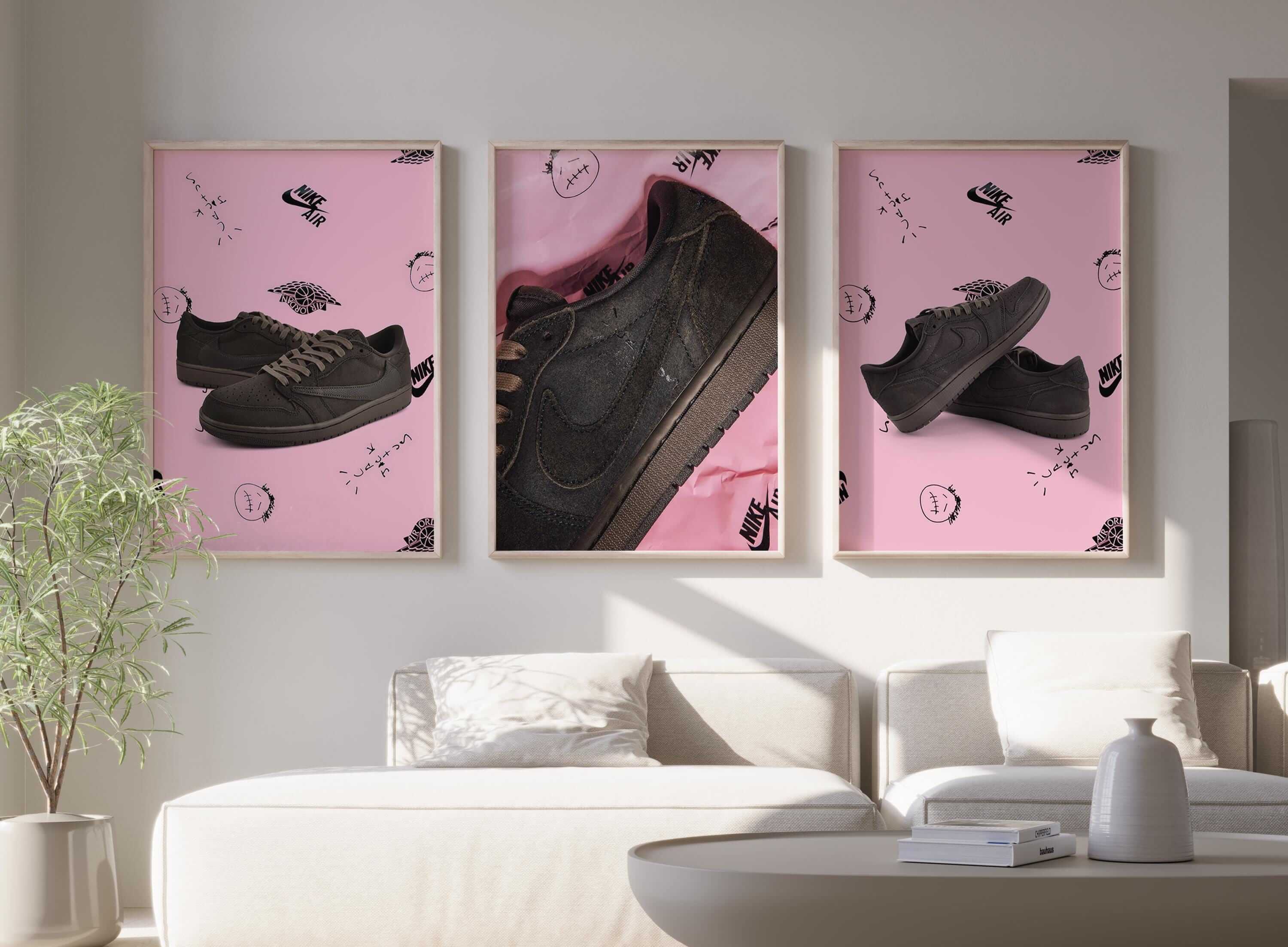 Sneakerhead Shoe Wall Art Set of 3 - Haus of Prints