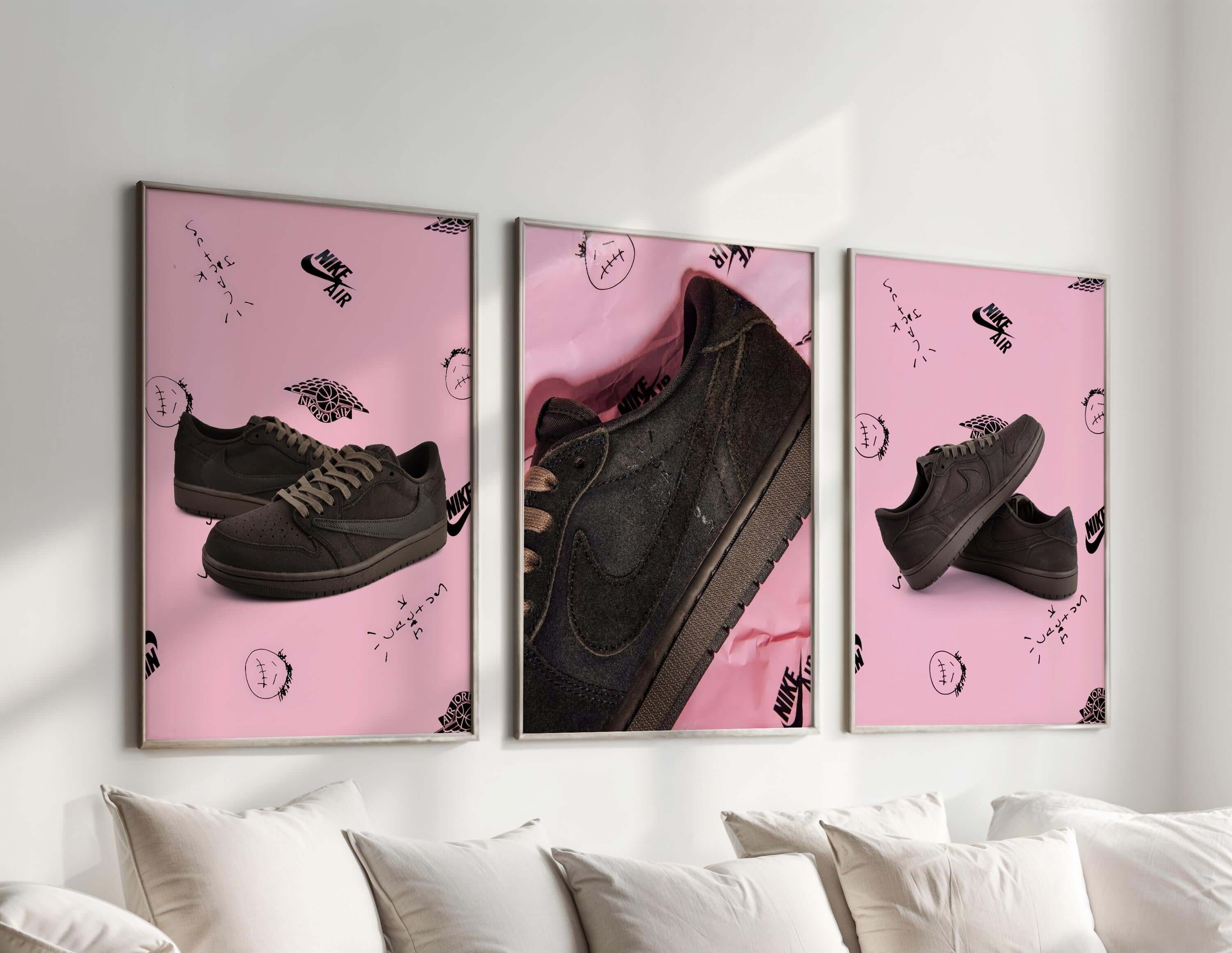 Sneakerhead Shoe Wall Art Set of 3 - Haus of Prints