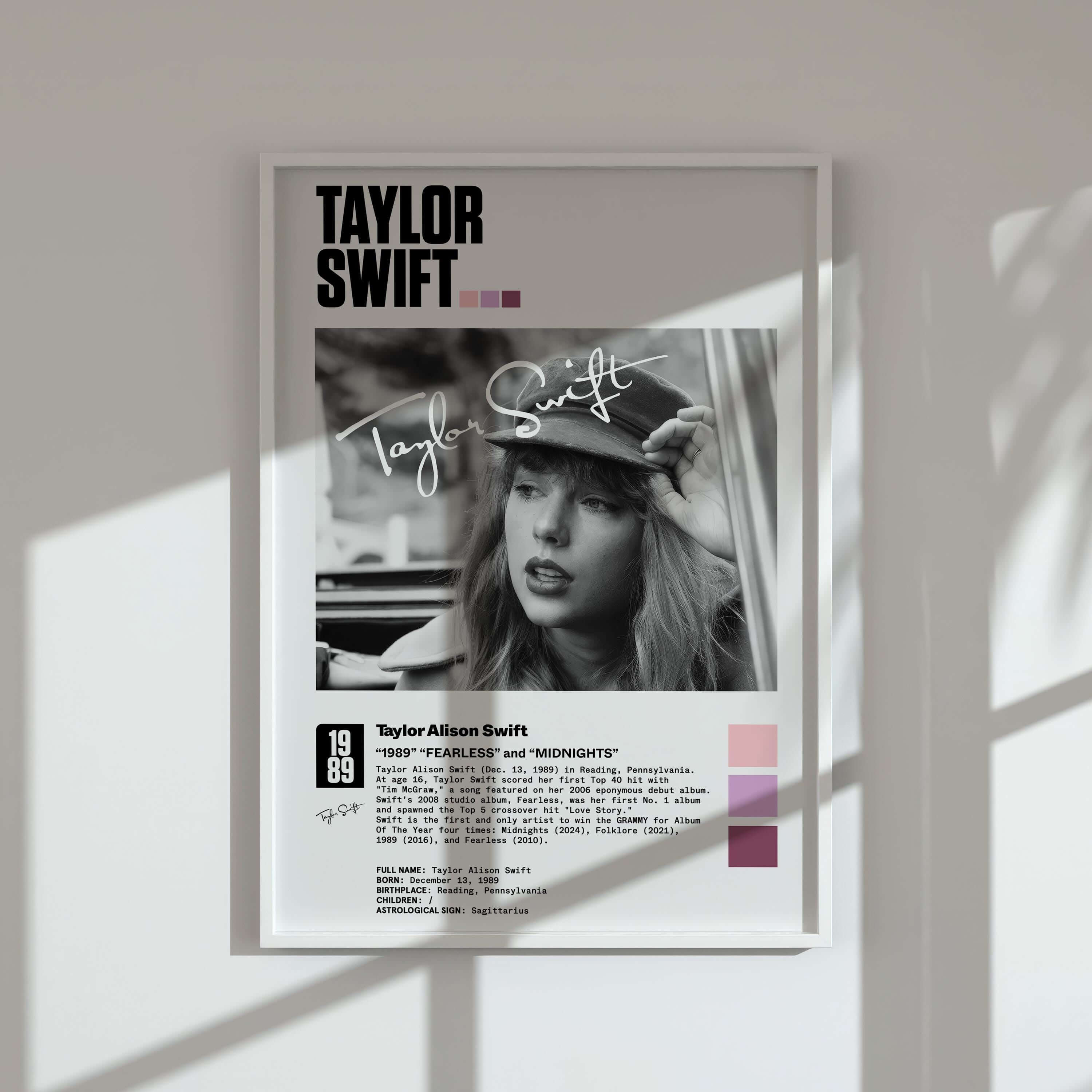 Taylor Swift Poster Set of 3 - Haus of Prints