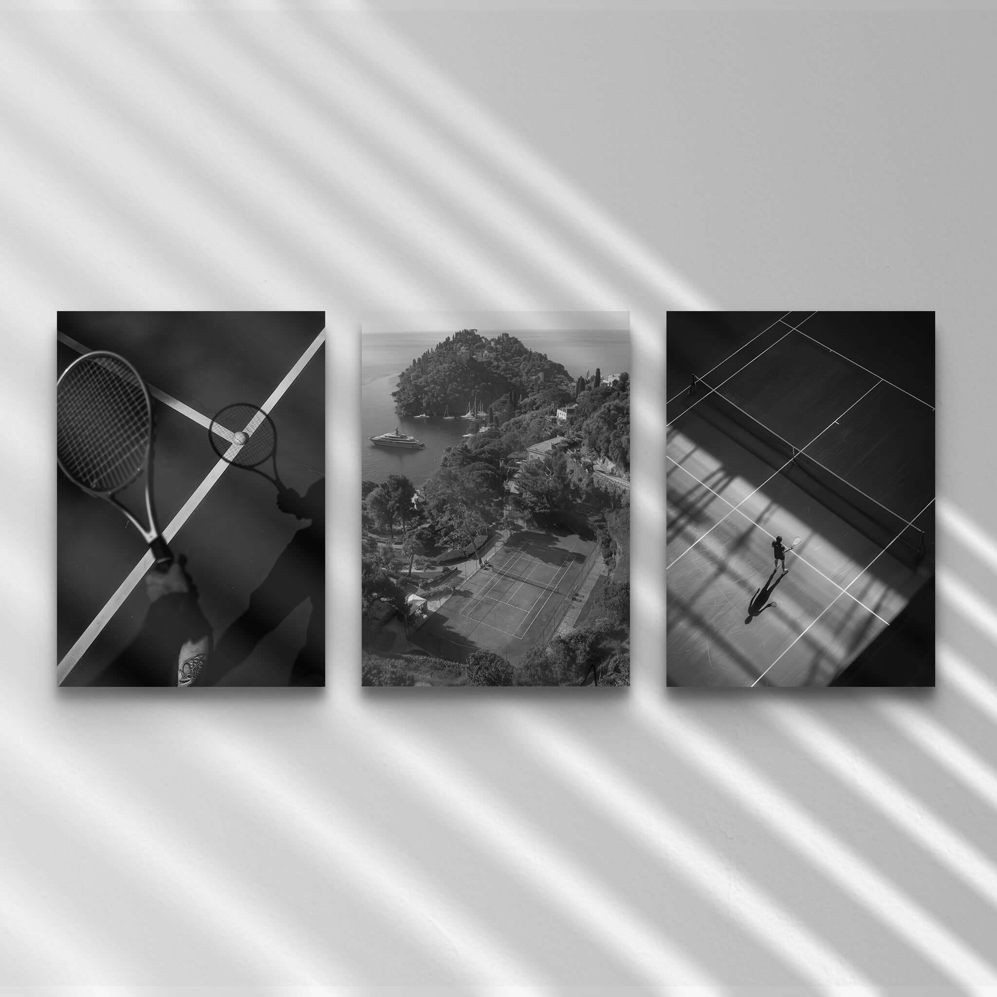 Tennis Poster Set of 3 - Haus of Prints