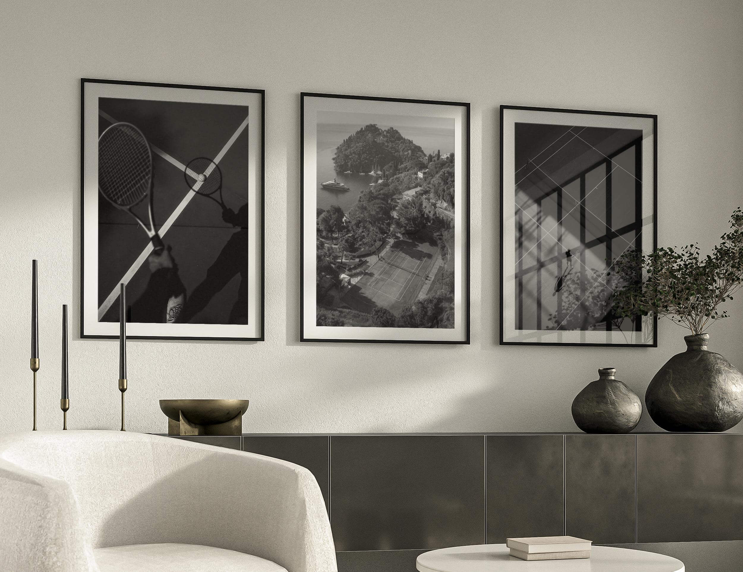 Tennis Poster Set of 3 - Haus of Prints