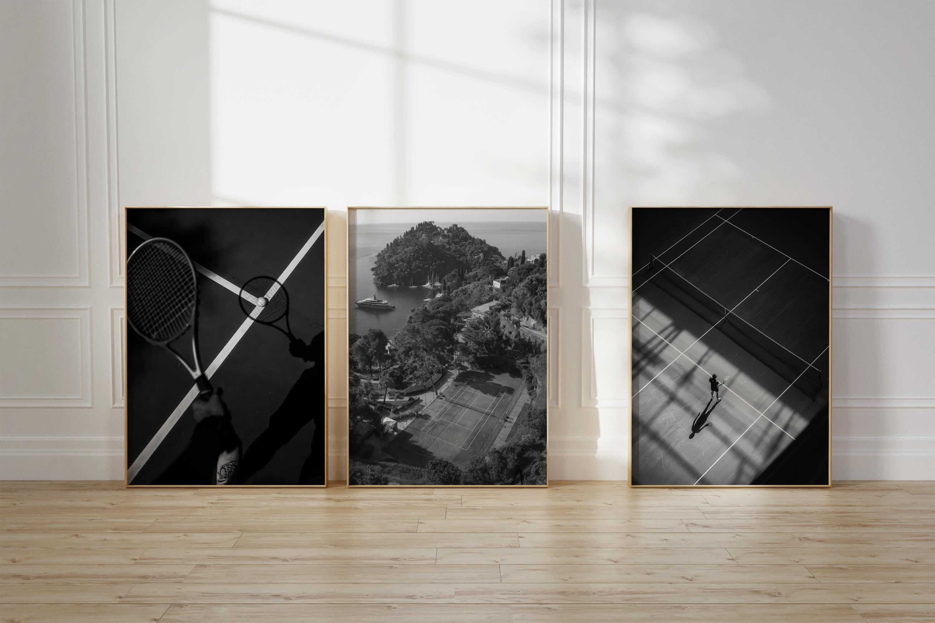 Tennis Poster Set of 3 - Haus of Prints