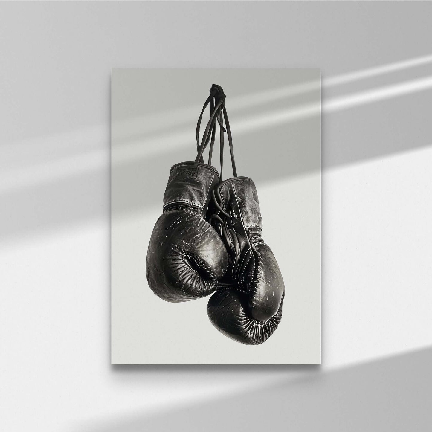Vintage Boxing Gloves Wall Art - Haus of Prints