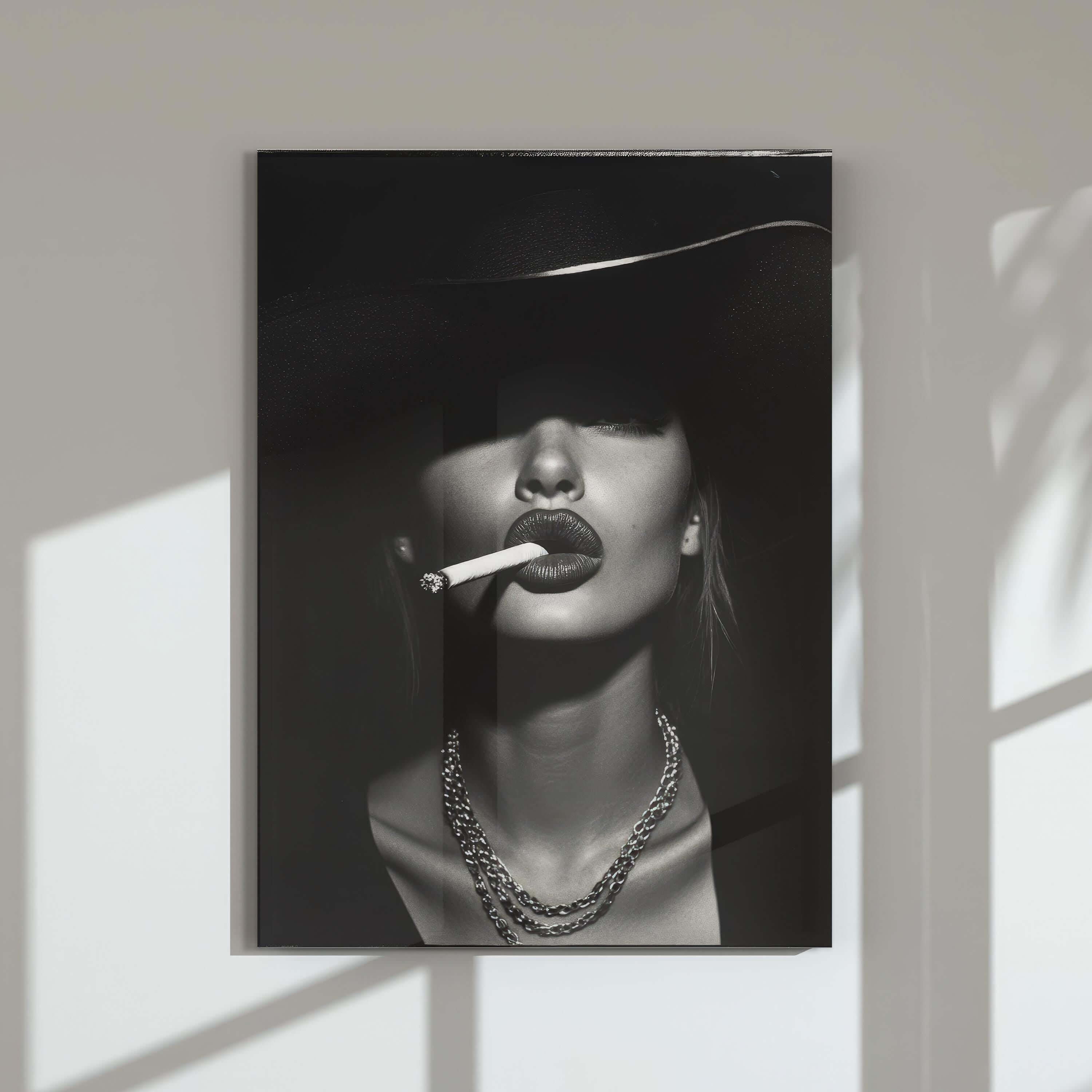 Vintage Luxury Fashion Portrait Poster - Haus of Prints