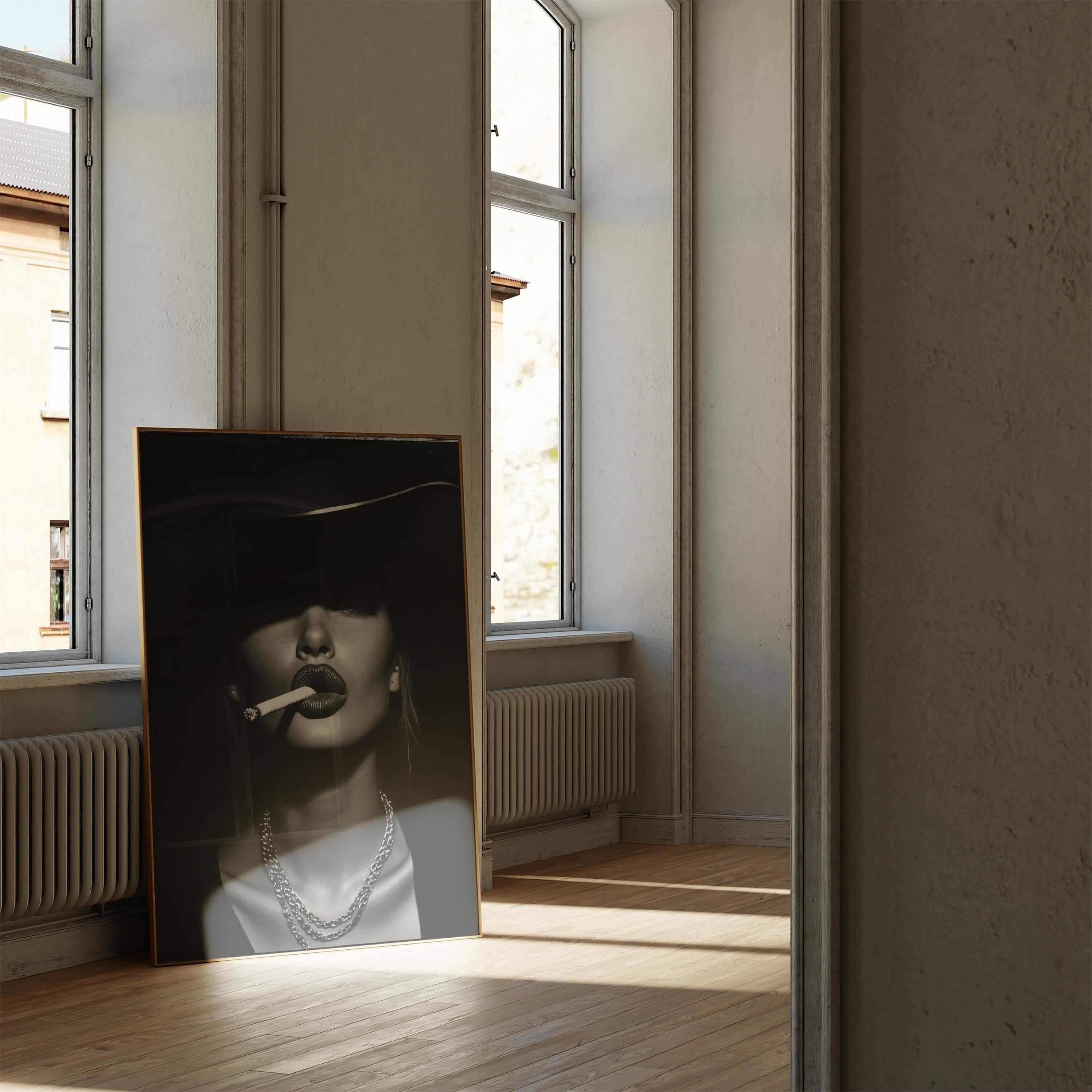 Vintage Luxury Fashion Portrait Poster - Haus of Prints