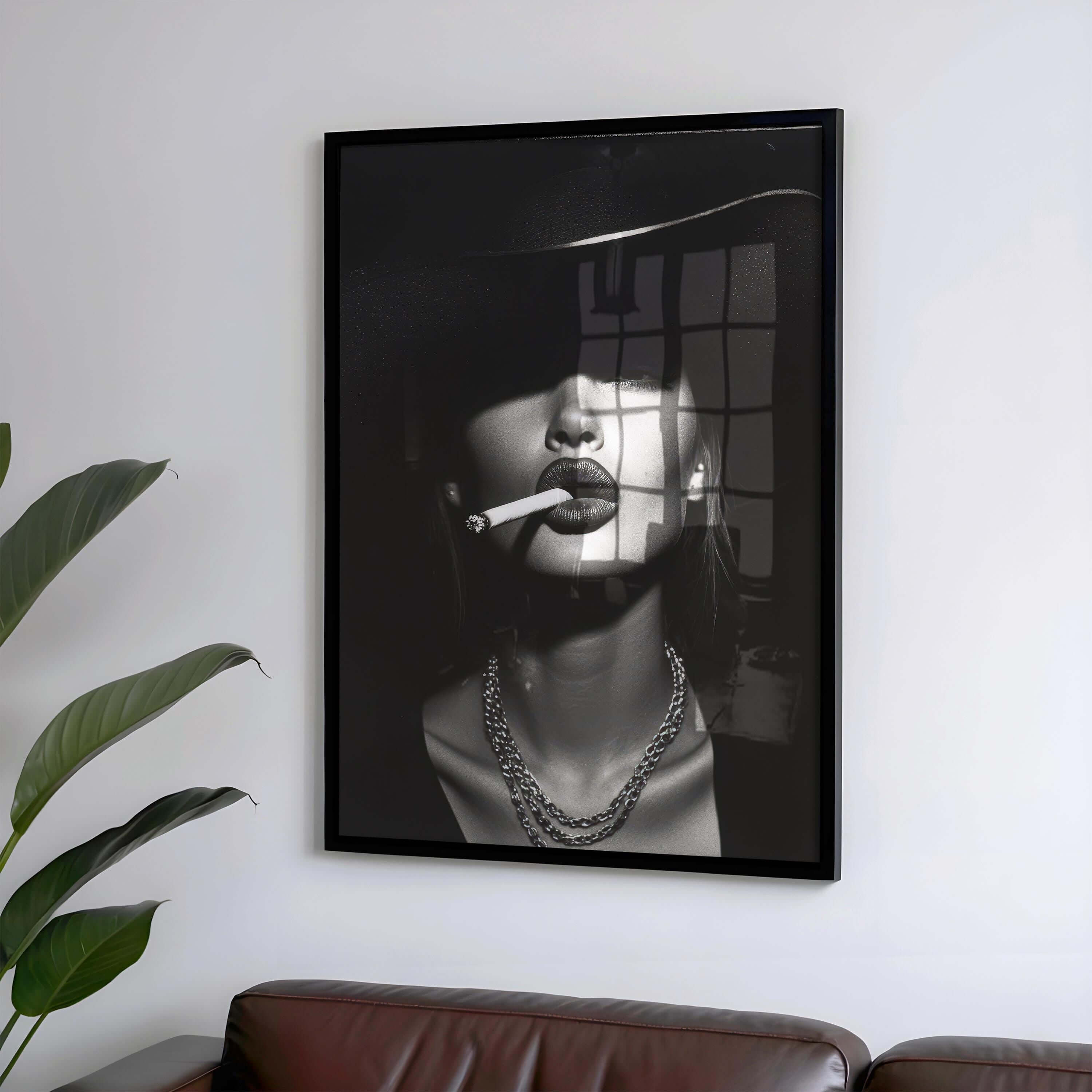Vintage Luxury Fashion Portrait Poster - Haus of Prints