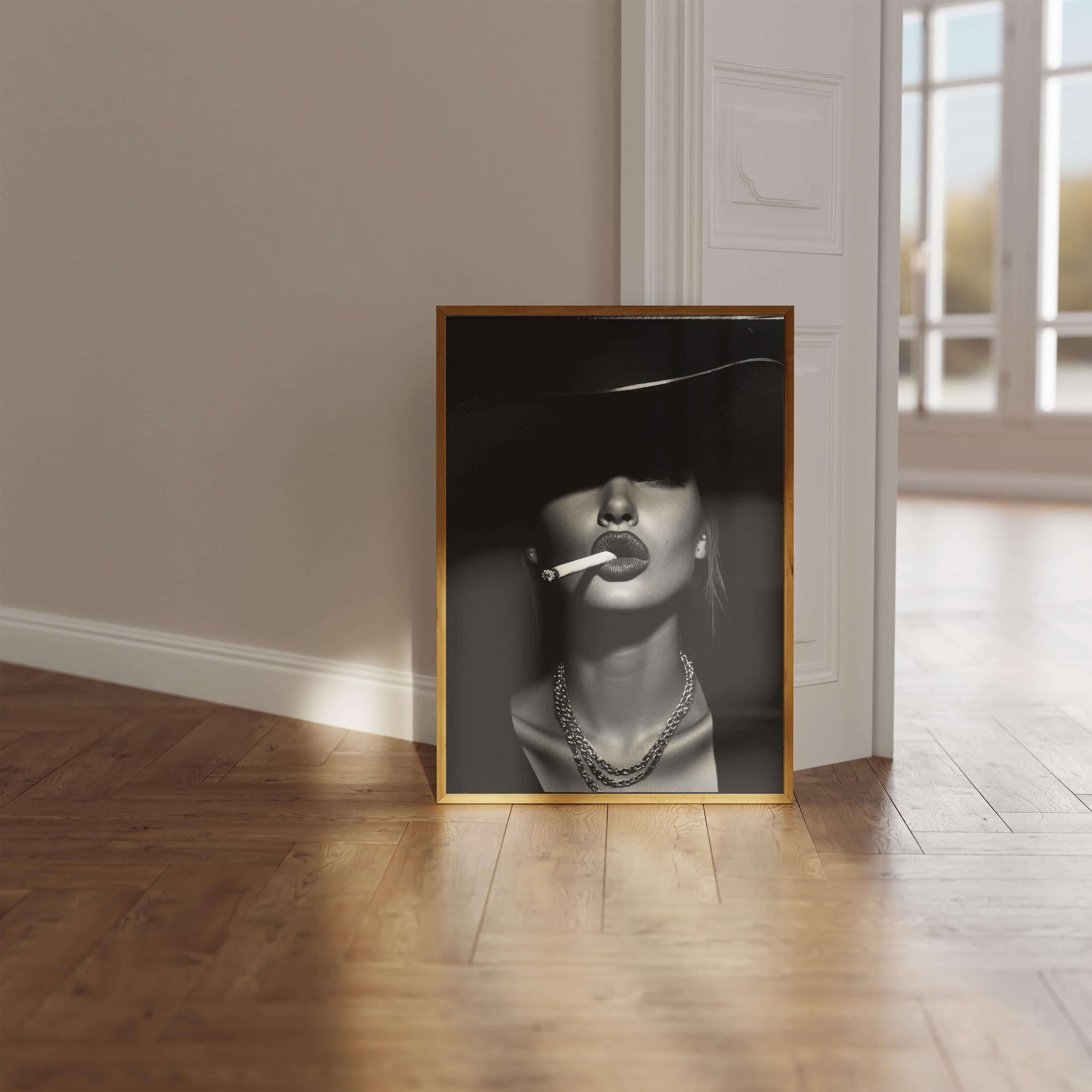 Vintage Luxury Fashion Portrait Poster - Haus of Prints