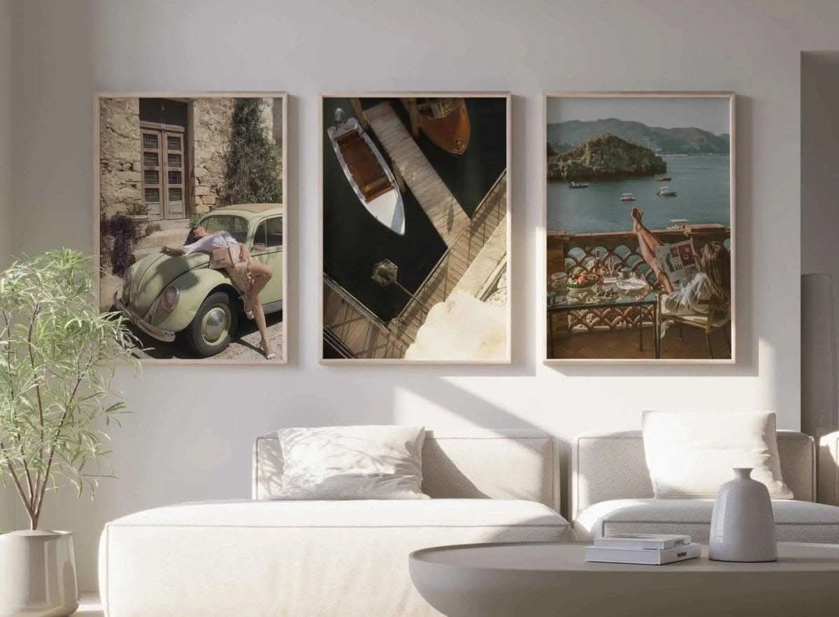 Scenic view of a woman reading by a waterfront, showcasing luxury and relaxation in art form.