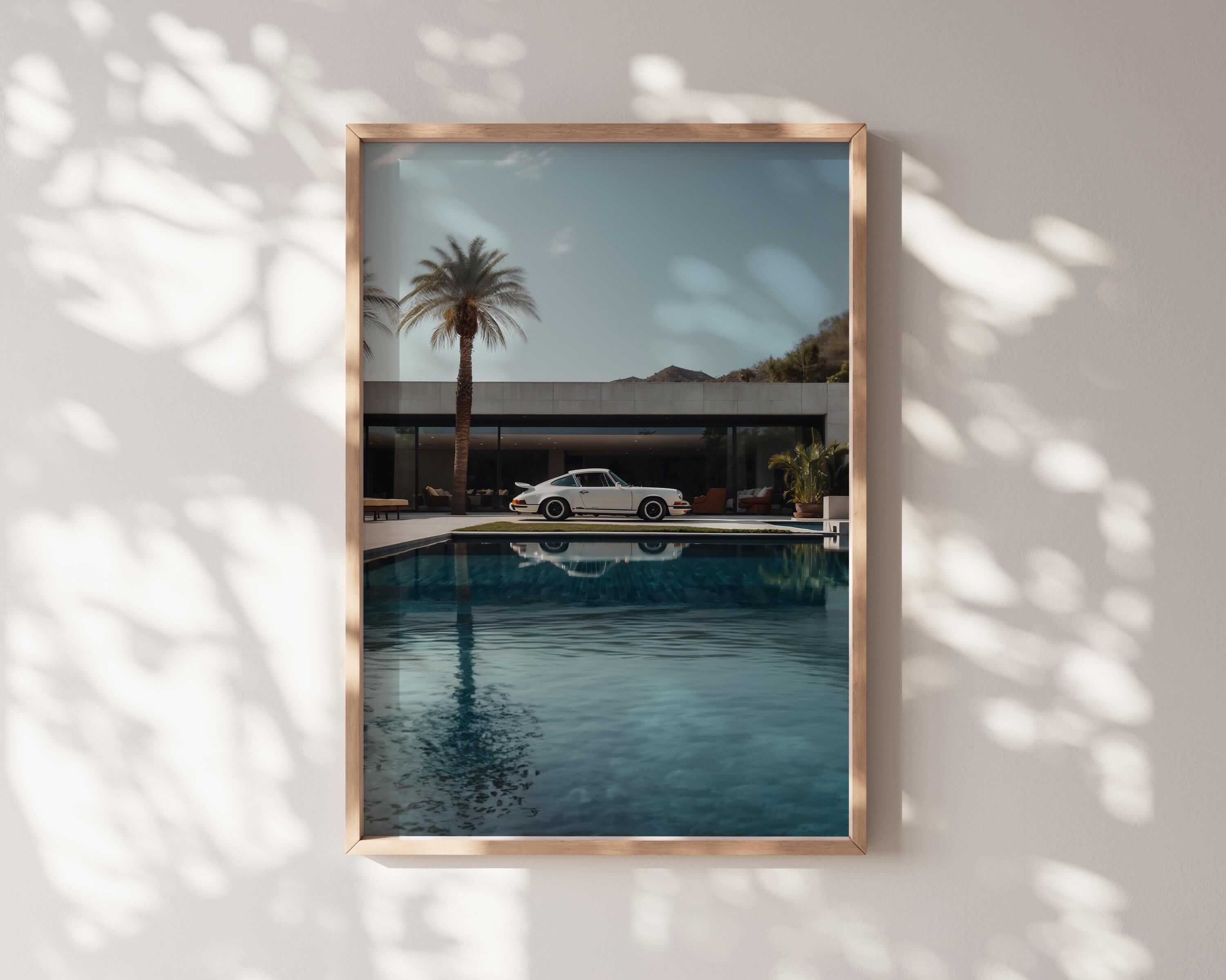 Vintage Porsche 911 Wall Art Set of 3 - Haus of Prints