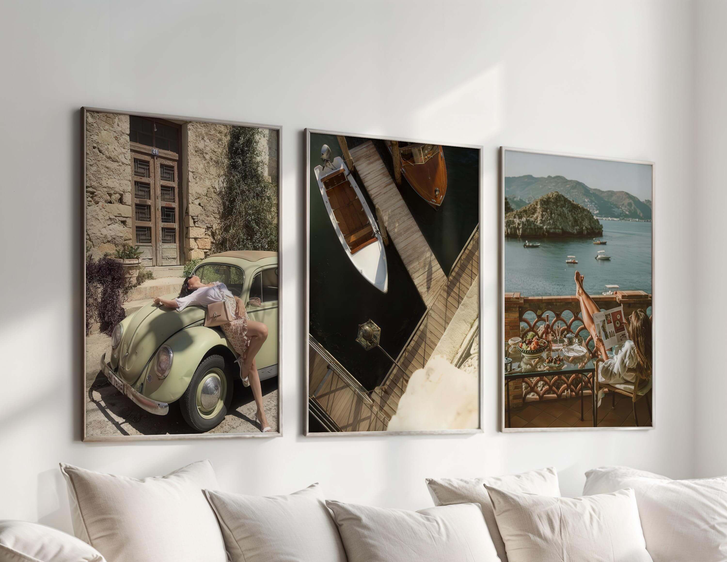 Vintage Trendy Gallery Wall Art Set of 3 - Haus of Prints