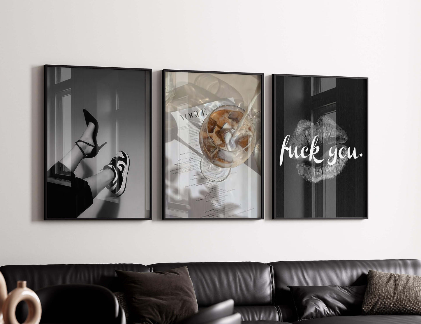 Vogue Fashion Poster Set of 12 - Haus of Prints