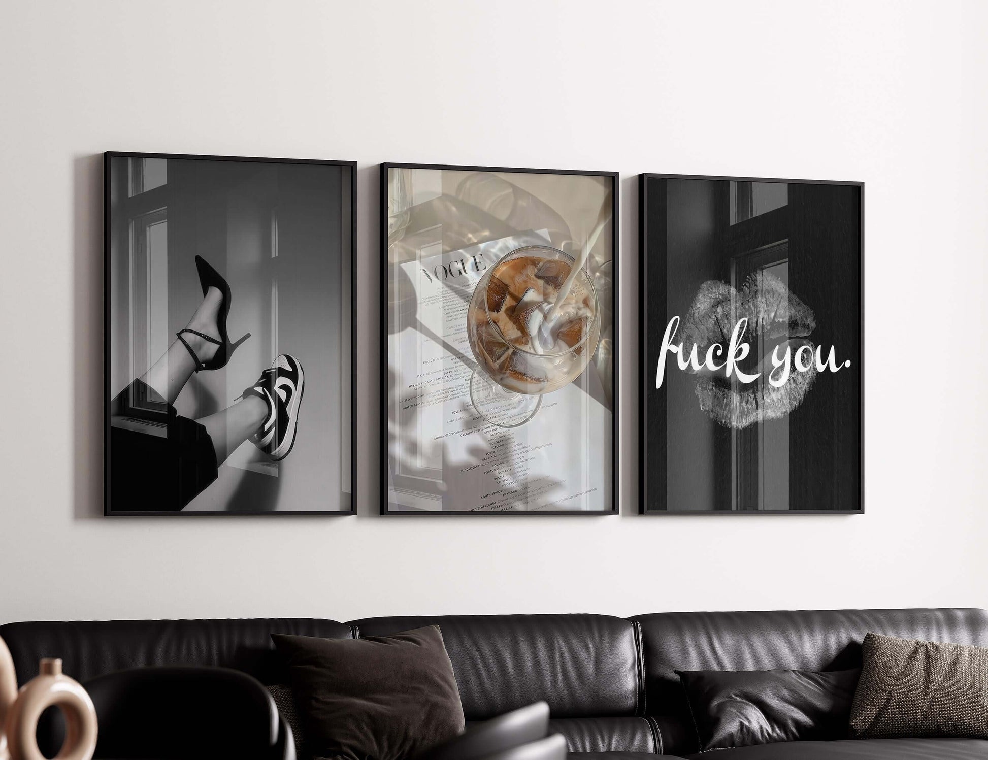 Vogue Fashion Poster Set of 12 - Haus of Prints