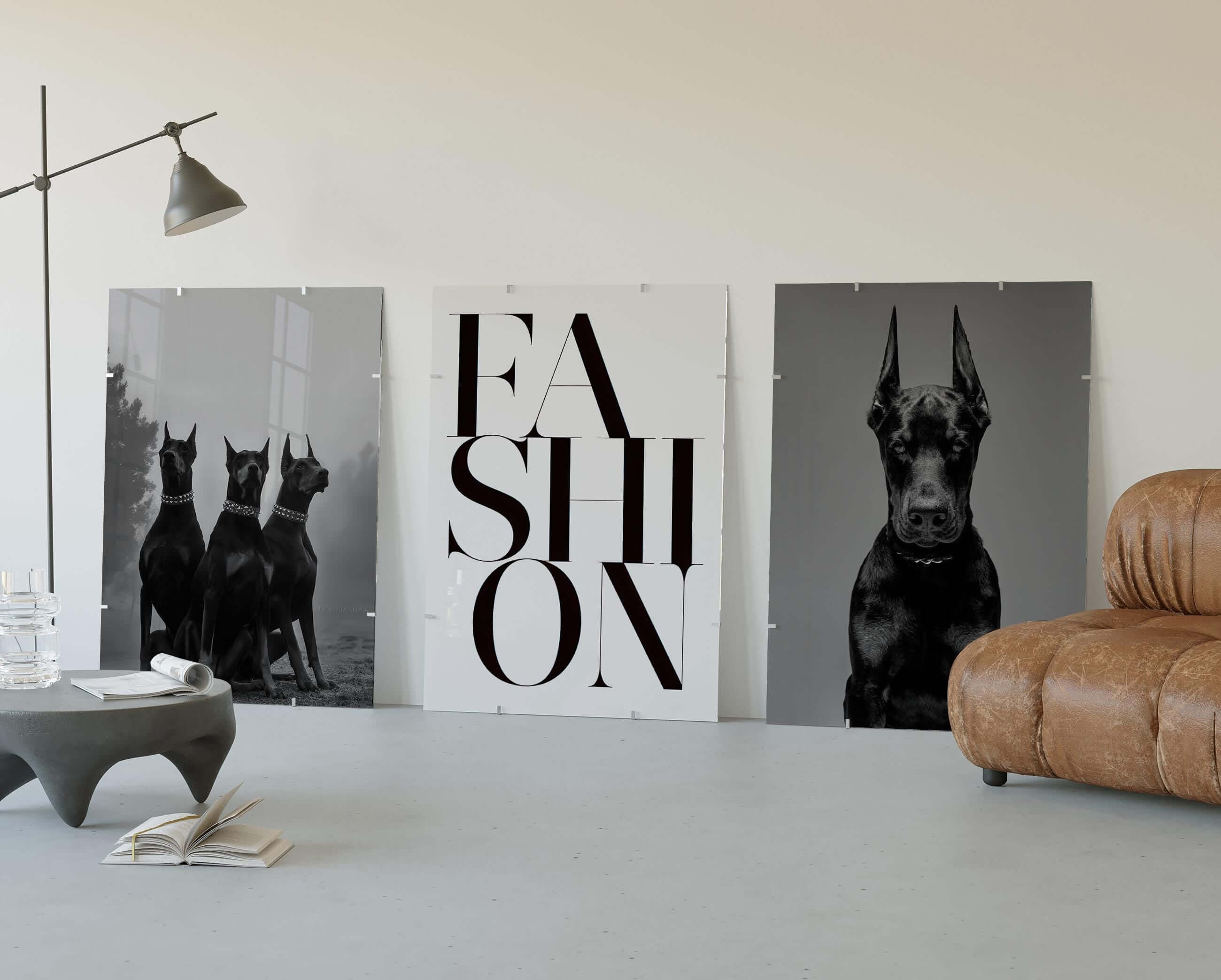 Vogue-Inspired Fashion Wall Art Set of 6 - Haus of Prints