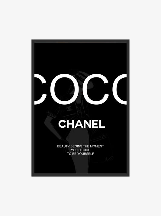 Parisian Statement – Minimalist Quote Print