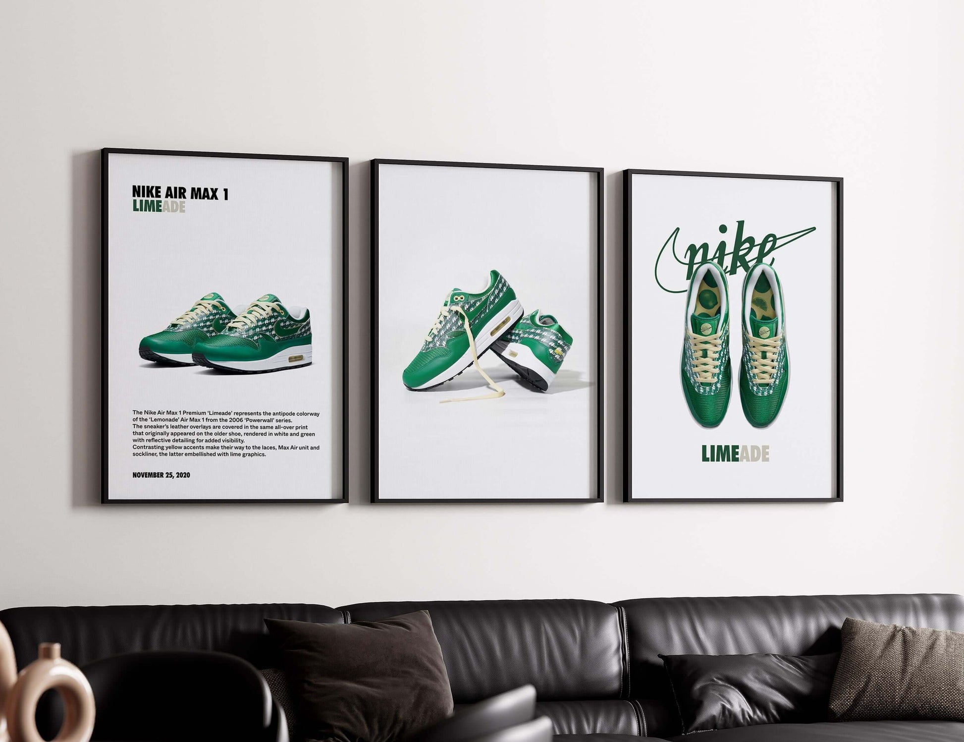 Nike Sneaker Poster Set of 3 - Haus of Prints