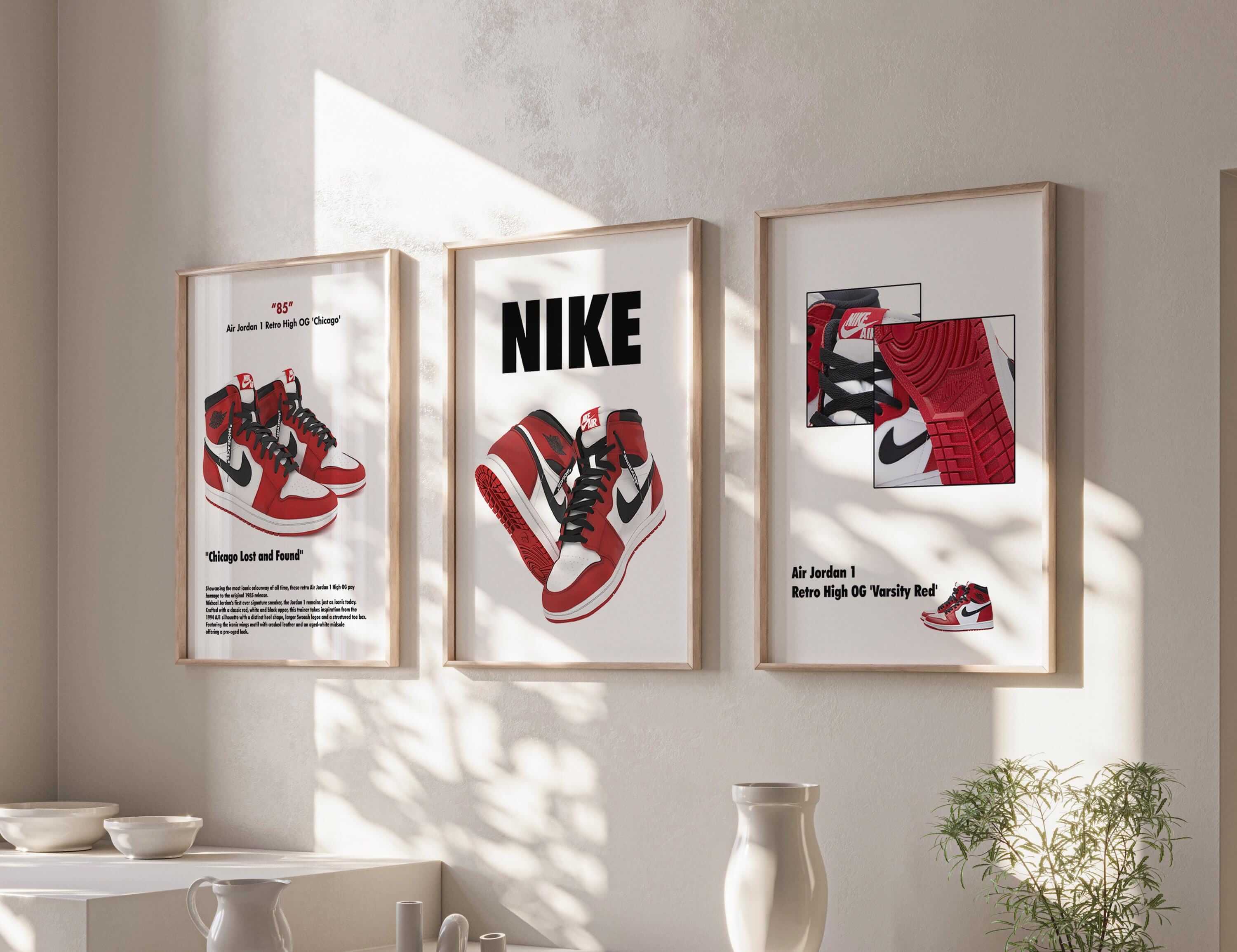 Hypebeast Sneaker Poster Set of 3 - Haus of Prints