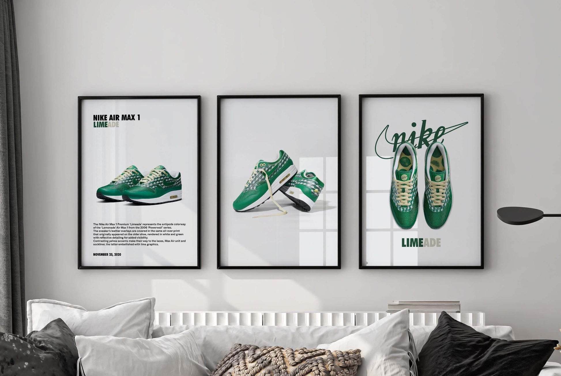 Nike Sneaker Poster Set of 3 - Haus of Prints