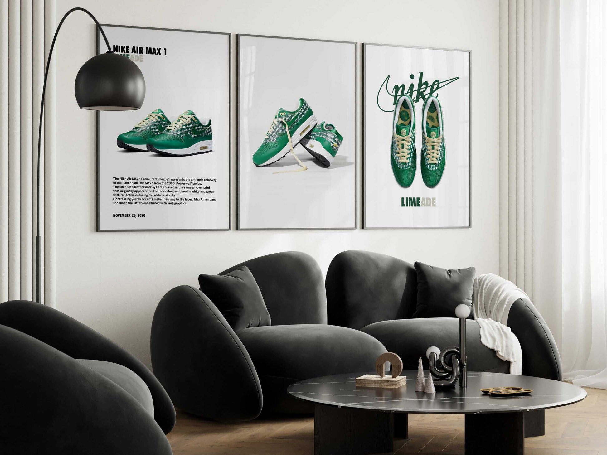 Nike Sneaker Poster Set of 3 - Haus of Prints