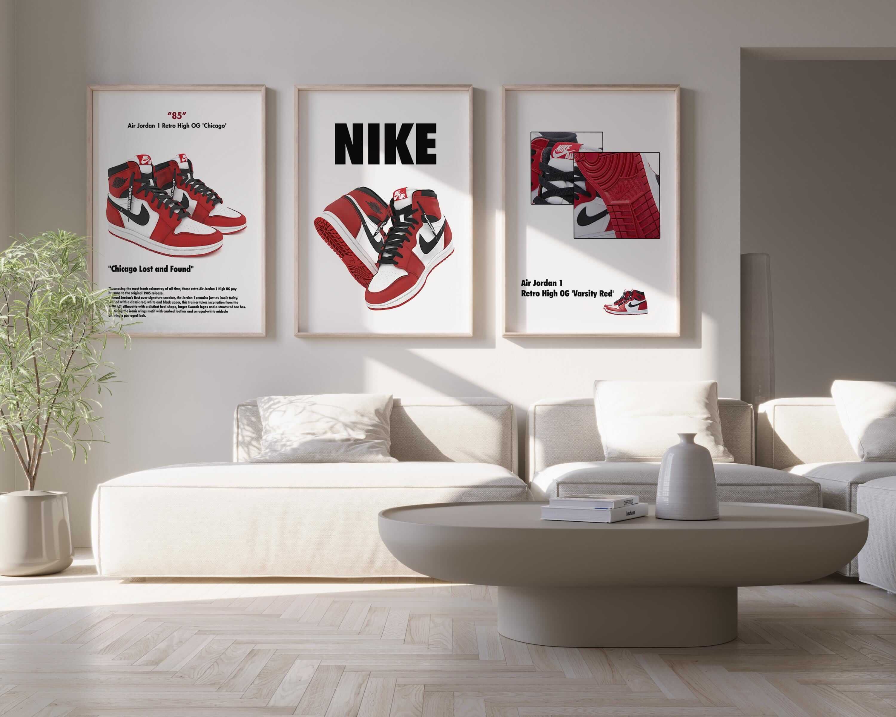 Hypebeast Sneaker Poster Set of 3 - Haus of Prints