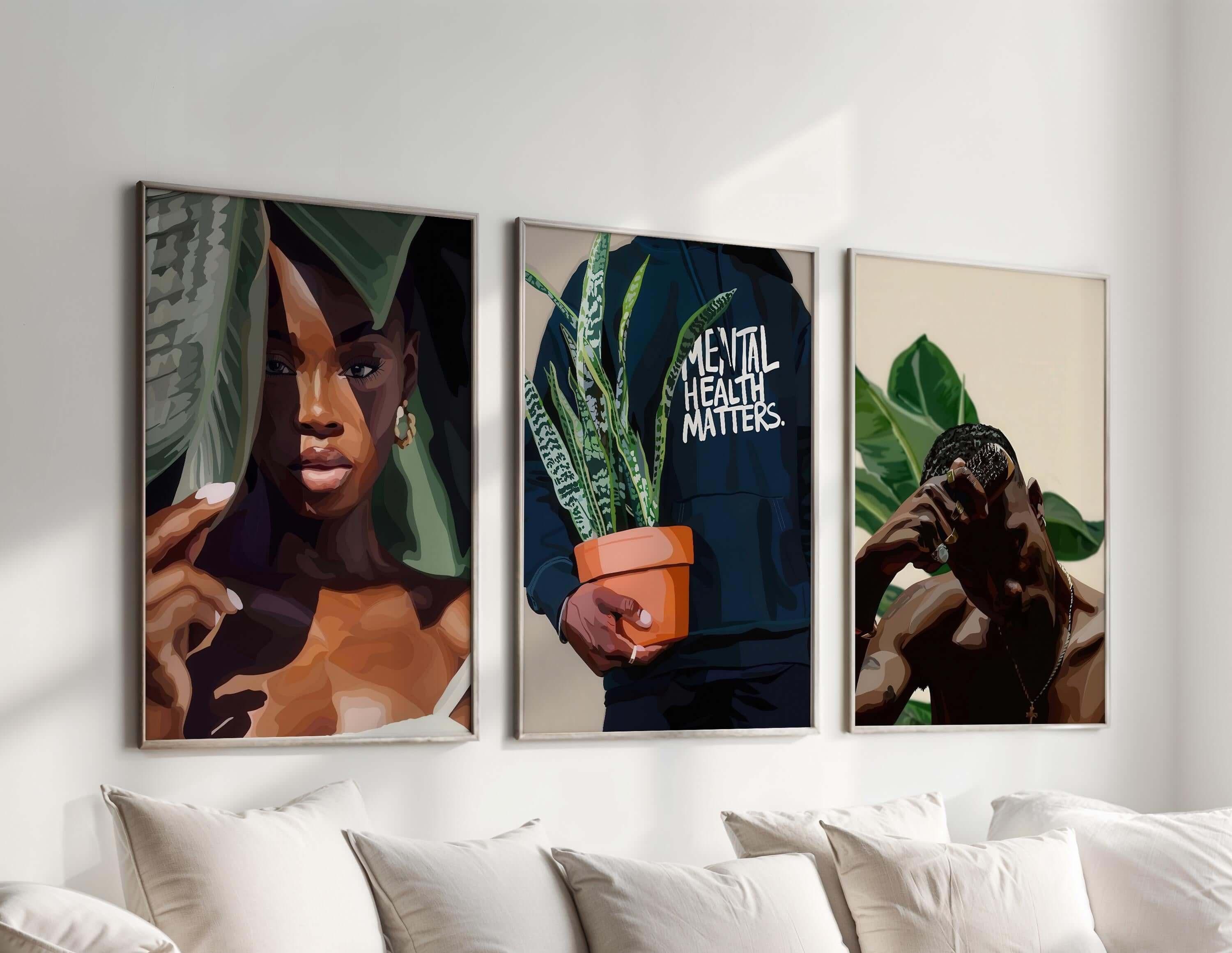 Black Girl Printable Set of 9 - Haus of Prints