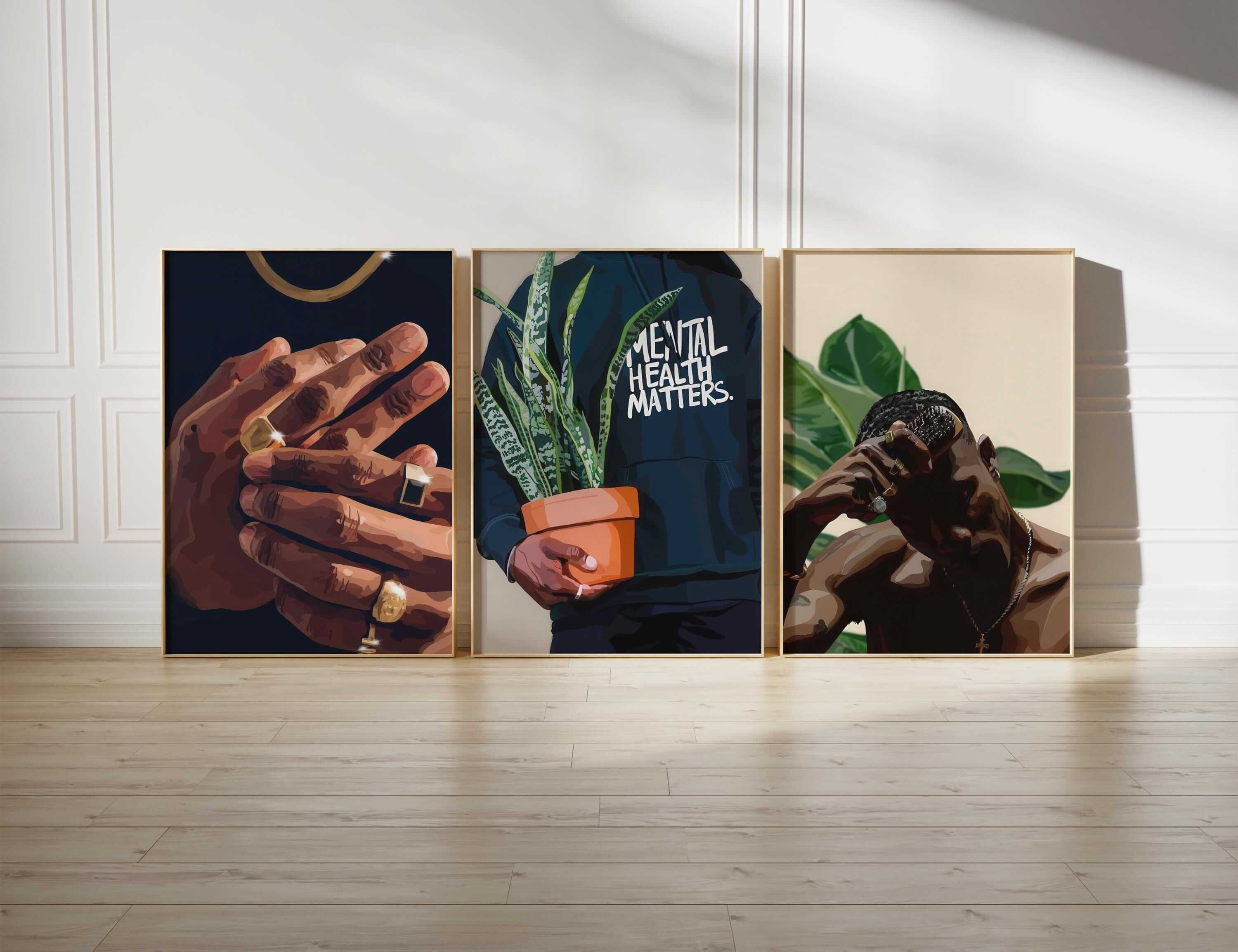 Black Girl Printable Set of 9 - Haus of Prints
